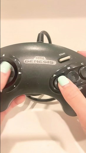 Cozy Retro Sega Genesis Controller Sounds #gaming #sega #retrogaming #nostalgia #asmr #games