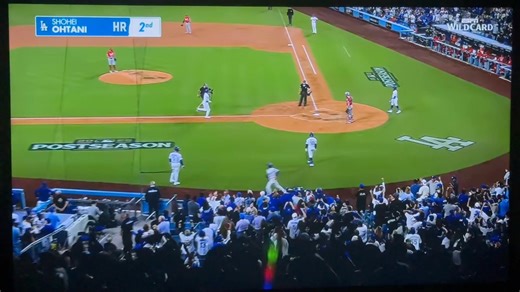 15 reactions · 3 comments | Shohei Ohtani he is something else  ESPN Los Angeles Dodgers second home run for the night #playoffs #playoffs2025 | Darrell Abbott | Facebook