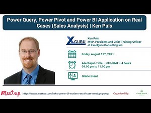 Power Pivot, Power Query, Power BI Sales Analysis by Ken Puls