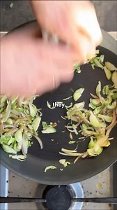 14K views · 137 reactions | Got leftover Brussels sprouts and no idea what to do with them? Let’s turn them into a creamy pasta dish that takes 20 mins, is healthy and is super tasty! https://thehappypear.ie/plant-based-and-vegan-recipes/creamy-linguine-with-shredded-sprouts-and-mushrooms/ | The Happy Pear | Facebook