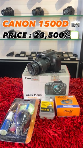 USED CAMERA SALES 📸 on Instagram: "CANON 1500D 📸 ▶️ RATE - 23,000/-✅ CAMERA WITH FULL KIT 💥 ▶️LENS 18-55MM ▶️BAG ▶️NECK STRAP ▶️CHARGER ▶️ADAPTER CABLE ▶️WARRANTY CARD 🔸 BRANCH CONTACT DETAIL’S- 🔹 COIMBATORE : 9361013148 📲 🔹 MADURAI : 9361013148📲 Follow For More Update’s👇🏻 ➡️ @camera_sale_coimbatore ➡️ @camera_sale_madurai [LOWEST PRICE IN MARKET ] ✅ [NO EMI / NO COD ] 🙏 {ALL OVER INDIA DELIVERY } 🚚 {PREPAID COURIER SERVICE } 📦 Hashtag"