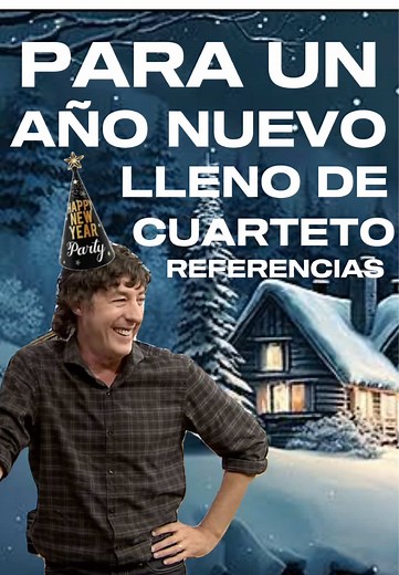FELIZ AÑO NUEVO CUARTETEROS!!! #cuarteto #cuartetodenos #Roberto #Topo #Alvin #Santiago #Marrero #Luis #Riki #Tavella #añonuevo
