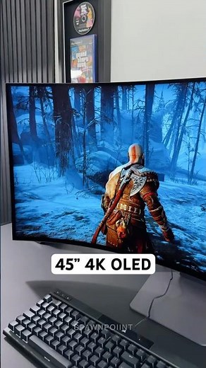 Unboxing LG’s 45” 4K OLED 🔥