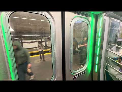 Onboard R211A B train from Fordham Rd to 170 st (IND Concourse Line) MTA.