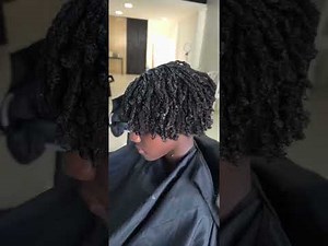 Passo a passo cortando e finalizando cabelo crespo ✨✂️💈