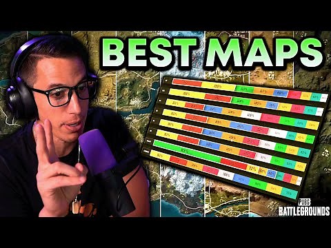 THESE ARE THE MOST POPULAR MAPS IN PUBG 2025