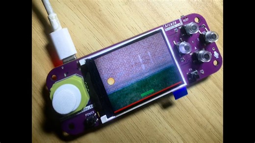 【花雕动手做】Scratch Arcade 创客版 ESP32S3 游戏机开发板之反弹的球#游戏 #DIY编程 #学习游戏机 #是时候展现真正的技术了