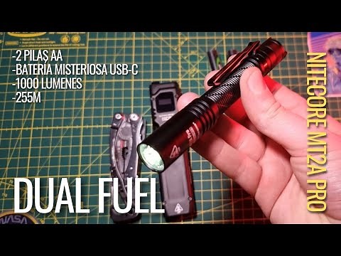 Nitecore MT2A Pro - The most powerful flashlight with 2 AA batteries