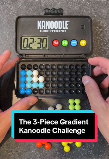 The 3-Piece Gradient Kanoodle Challenge Explained
