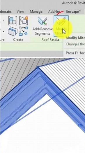 Revit tutorial: create concrete fascia in Seconds!! #revit #architecturestudents #revitbim