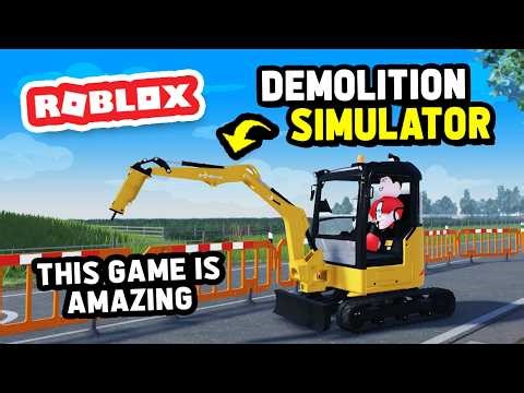 New Realistic DEMOLITION SIMULATOR Game is Out and IT'S AMAZING!