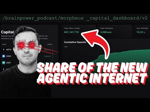 How to Be EARLY to the Agentic Internet (Morpheus Capital Dashboard Guide)