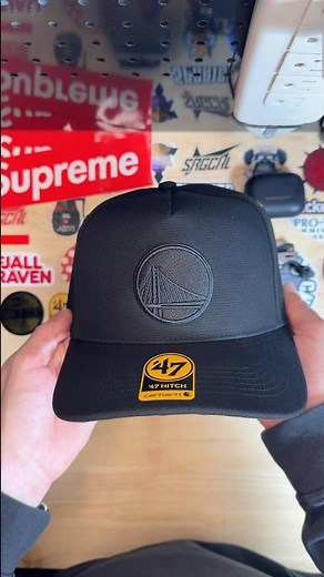 ‘47 Brand x Carhartt Black Hitch Hat Golden State Warriors #edc #’47brand #carhartt #warriors #gsw