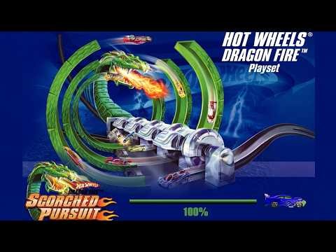 HotWheels - Scorched Pursuit ''Dragon Fire'' FULL SOUNDTRACK (2007 Flash Game)