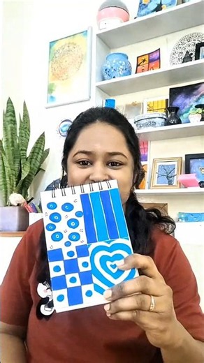 ✨ Blue Doodle Patterns You Can Draw in 5 Minutes! 💙📘