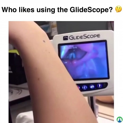 Who likes using the #GlideScope? 🤔(video by @mshunter_)