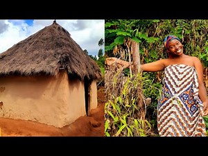 An African village outdoor Toilet/ bathroom // sleeping in an African Kitchen #village #africa