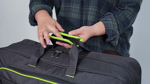 SNIGJAT DJ Controller Case for DDJ FLX4/ DJ 400/ DDJ REV1, Padded DJ Controller Bag with 5 Pockets for Laptop, Headphones, Cables, DJ Carrying Case with Adjustable Shoulder Strap, 21.5"x11.8"x2.5"