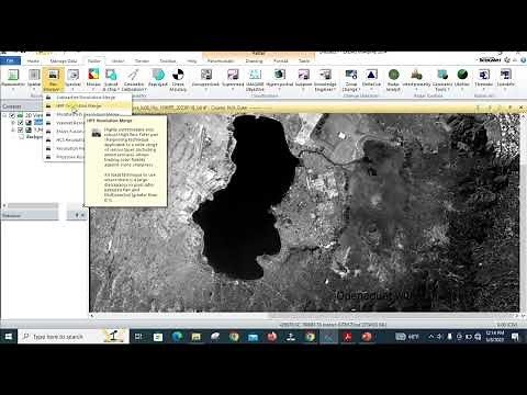 Pan Sharpening Multispectral Images in ERDAS Imagine 2014