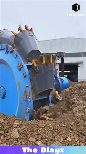 This GIANT Spinning Ring Machine is EATING the Ground Alive! 😳🌪️