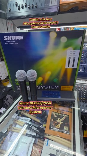 Shure BLX288/PG58 Wireless Microphone System Review
