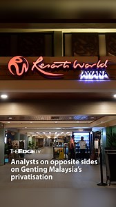 Analysts are split on Genting Malaysia’s takeover, the quibble being valuations. This and more in our quick round-up of today’s biggest stories on theedgemalaysia.com | The Edge Malaysia