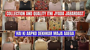 12 reactions | Ladies Luxury Branded Handbag Collection And Purse...