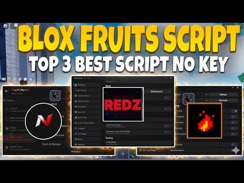 🔥 [ TOP 3 ] Blox Fruits Script No Key | BEST OP Scripts!
