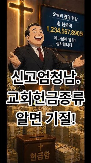 여러분 교회 헌금 종류가 얼마나 있을까요? 알고 나면 기절 합니다. #헌금 #교회의자존심 #헌금송 #헌금계좌