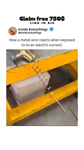 Explore l Learn l Facts | When a metal wire is exposed to an electric current, countless free electrons inside the wire begin to move rapidly from one end to the... | Instagram