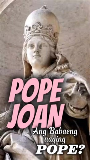 The legend of the female pope: Pope Joan #popejoan #femalepope #pope #conclave #history #historywithamy | Lordwinson Magno Ramos