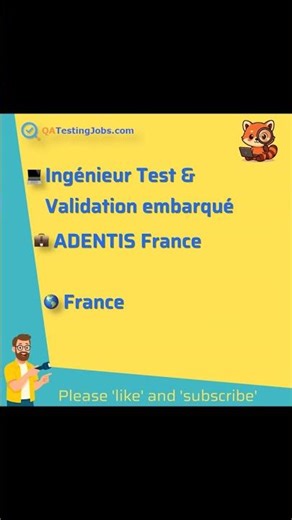 Ingénieur Test & Validation embarqué