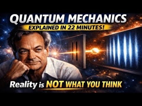 Quantum Mechanics Explained Simply in 22 Minutes | Richard Feynman