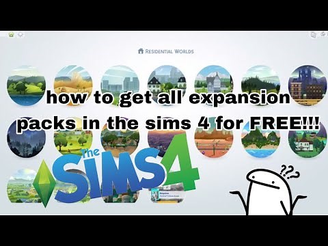 HOW TO GET THE SIMS 4 EXPANSION PACKS | WORKS FOR BOTH MAC AND WINDOWS