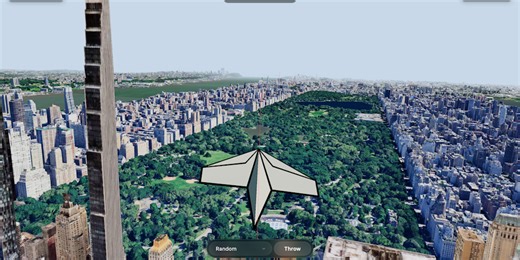 Delightful game in which you throw a paper plane and watch - Paper Plane Simulator | Product Hunt