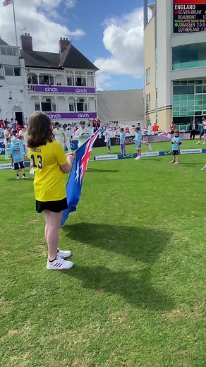A moment this youngster will never forget 🥰 #Ashes | Australian Women's Cricket Team