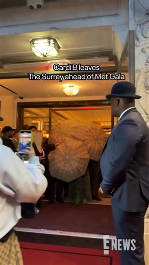 OMG what is that? Cardi, is that you? 👀 #MetGala | E! News