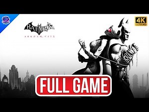🎬 Batman: Arkham City – All Cutscenes Full Movie (4K Cinematics)
