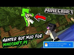 Hunter Mod For Minecraft Pe 1.19😈| SpeedRunner Vs Hunter Mod For Mcpe | bot hunter mod for mcpe 1.19