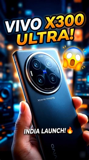 Vivo X300 Ultra First Look Unboxing 🔥 Quick Review | DSLR Level Camera 😱 #shorts