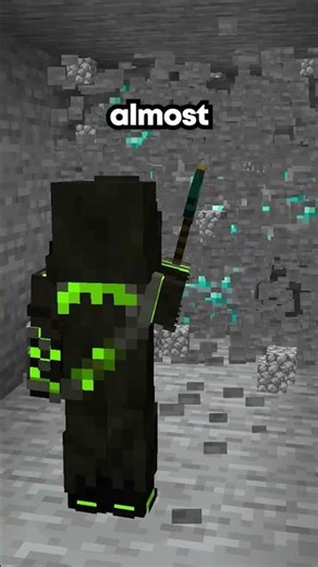 This player dug straight into diamonds so fast on my Minecraft server #minecraft #server #smp