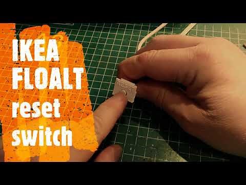 Ikea Floalt LED Panel reset button
