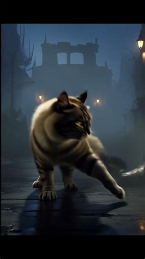 Zombie Apocalypse Cat | Maine Coon vs Zombies 02| Shorts #aivideo #catshorts #catdanger