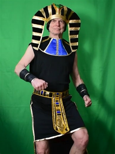 Dark Pharaoh Costume Dance to Macho Man