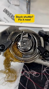 41K views · 30K reactions | Stuck shuttle? Fix it now! . . . #sewingmachine #sewing #sewinghacks #sewingtricks #sewingtips #sewingquestion #sewingtutorial #sewingblog #sewingblogger #sewinginspiration #sewingcommunity #sewingroom #szycie #maszynadoszycia | Texi Atelier | Facebook