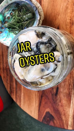 Delicious Oysters in a Jar: A Tasty Food Experience