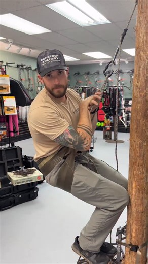 We are very big on “try before you buy” over here ☺️ If you’ve been curious about saddle hunting come down to Barefoot archery and come demo our Latitude saddle systems! #saddlehunting #bowhunting #bowhunter #bowshop #huntingseason | Barefoot Archery