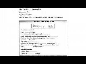 IELTS Listening Library Information