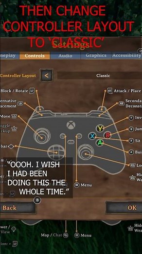 Valheim on Console Tips and Tricks! The Controls! #shorts