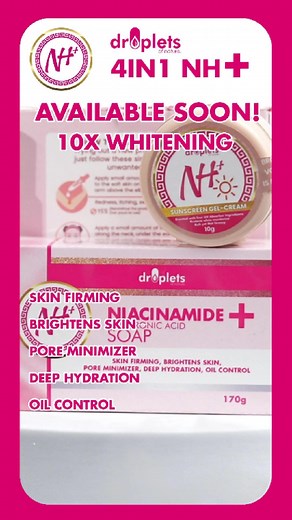 3.1K views · 29 reactions | Unlock Your hidden beauty by using NH+ Clear Complexion Collection - Harnessing the Power of Niacinamide & Hyaluronic for a Glowing Transformation. #Niacinamide #Hyaluronic #DropletsofNature | Droplets of Nature Inc. | Facebook